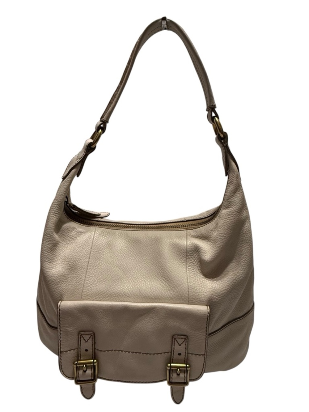 Fossil leather shoulder bag